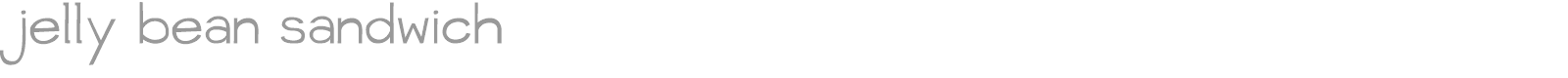 Jelly Bean Sandwich font preview
